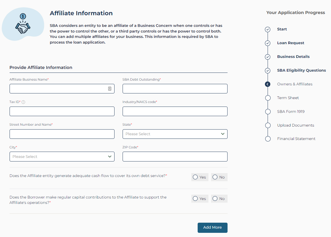 SBA 7(a) Guide: Adding Affiliates - NEWITY LLC