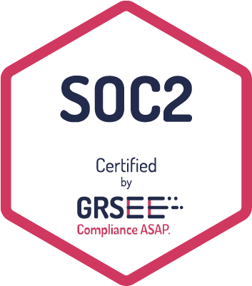SOC2 Compliance certification badge
